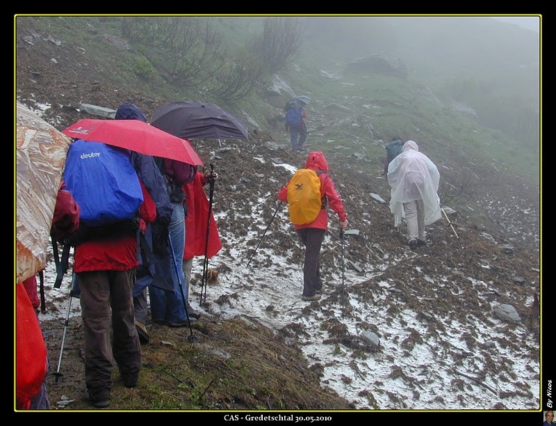 Traversée de l'avalanche