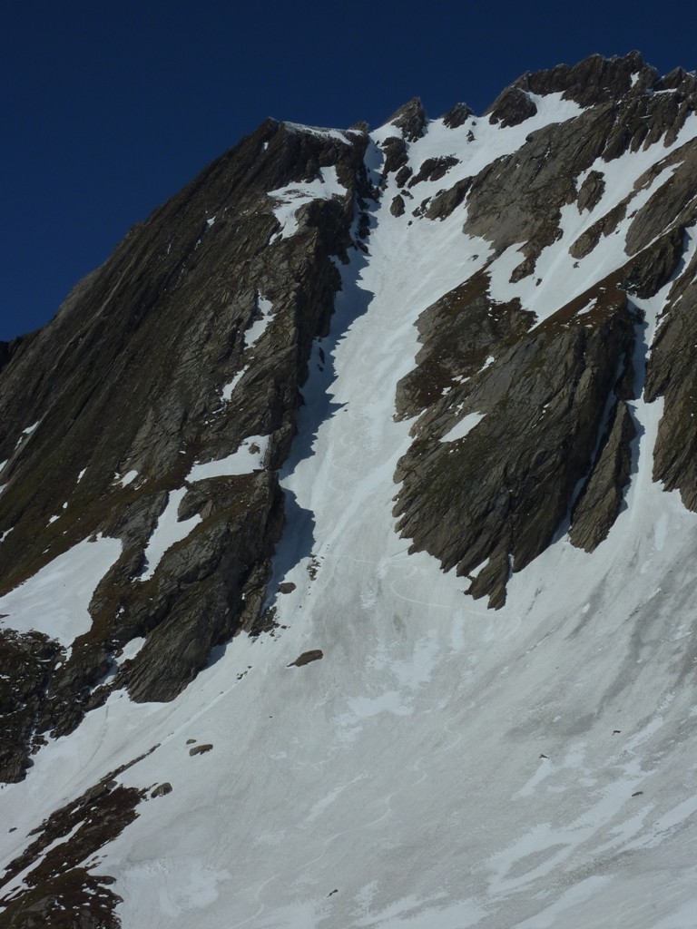 Couloir NE descendu