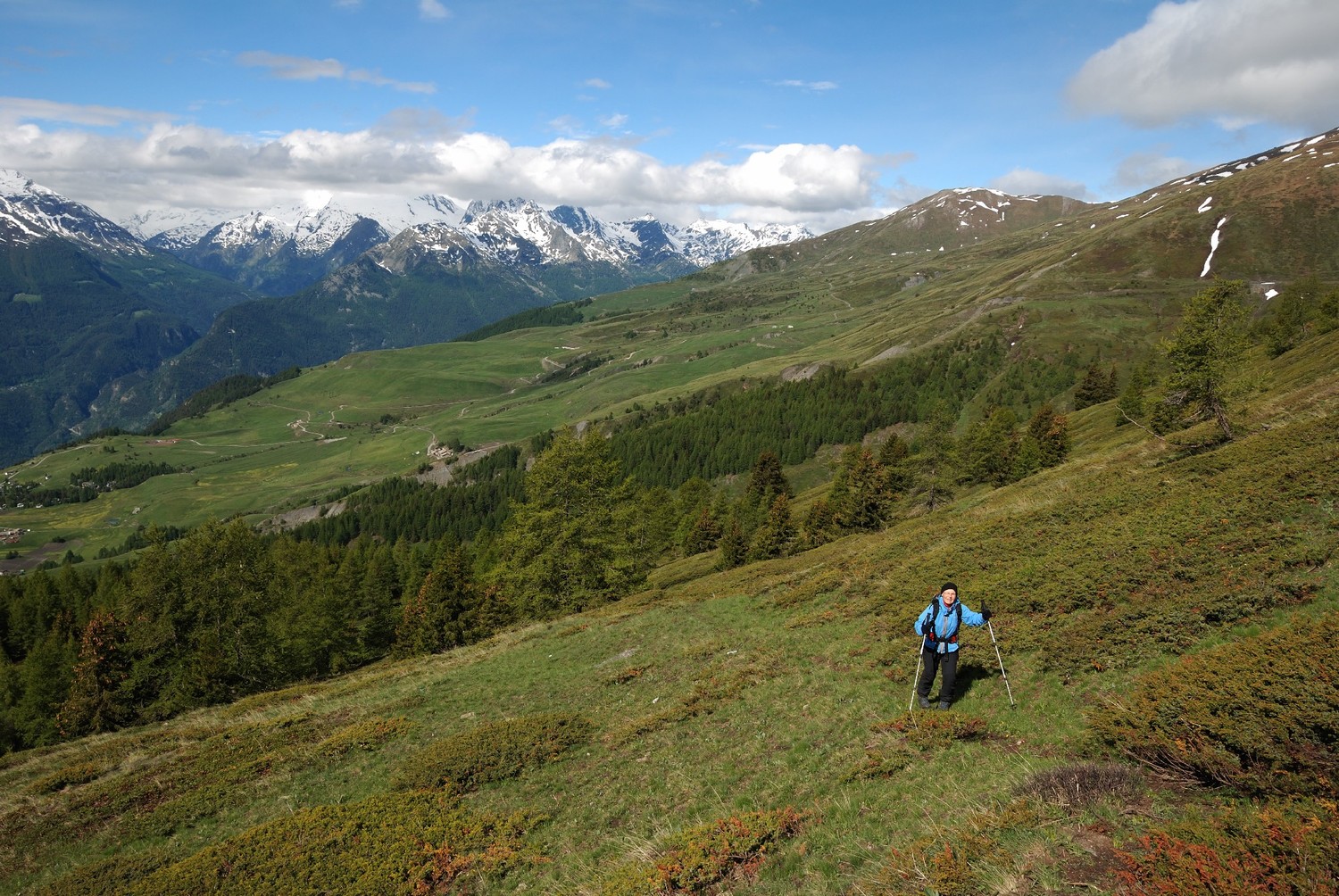 Montée au Lac du Fallère