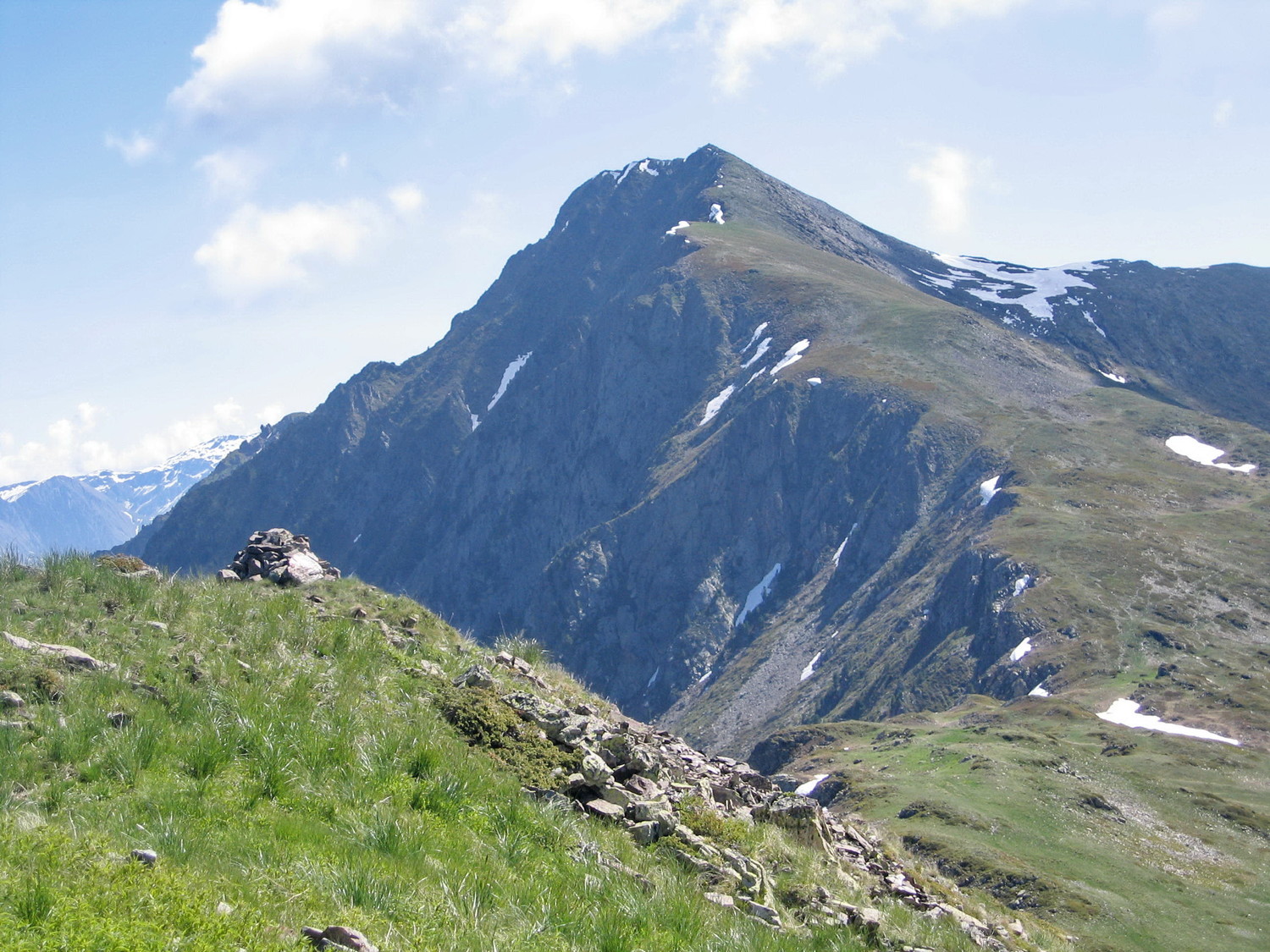 le grand Galbert, de la pointe de l'aiguille