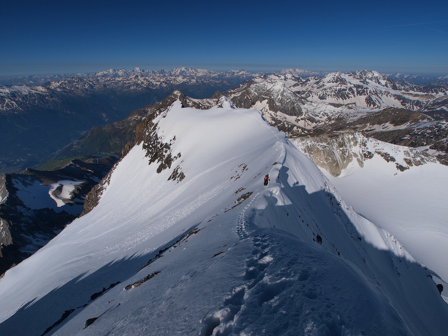 parcours sur l'arête