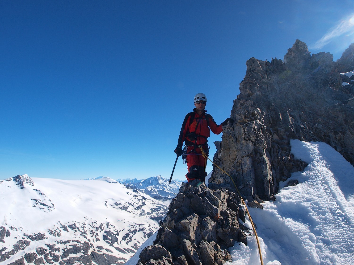 Cyril sur l'arête