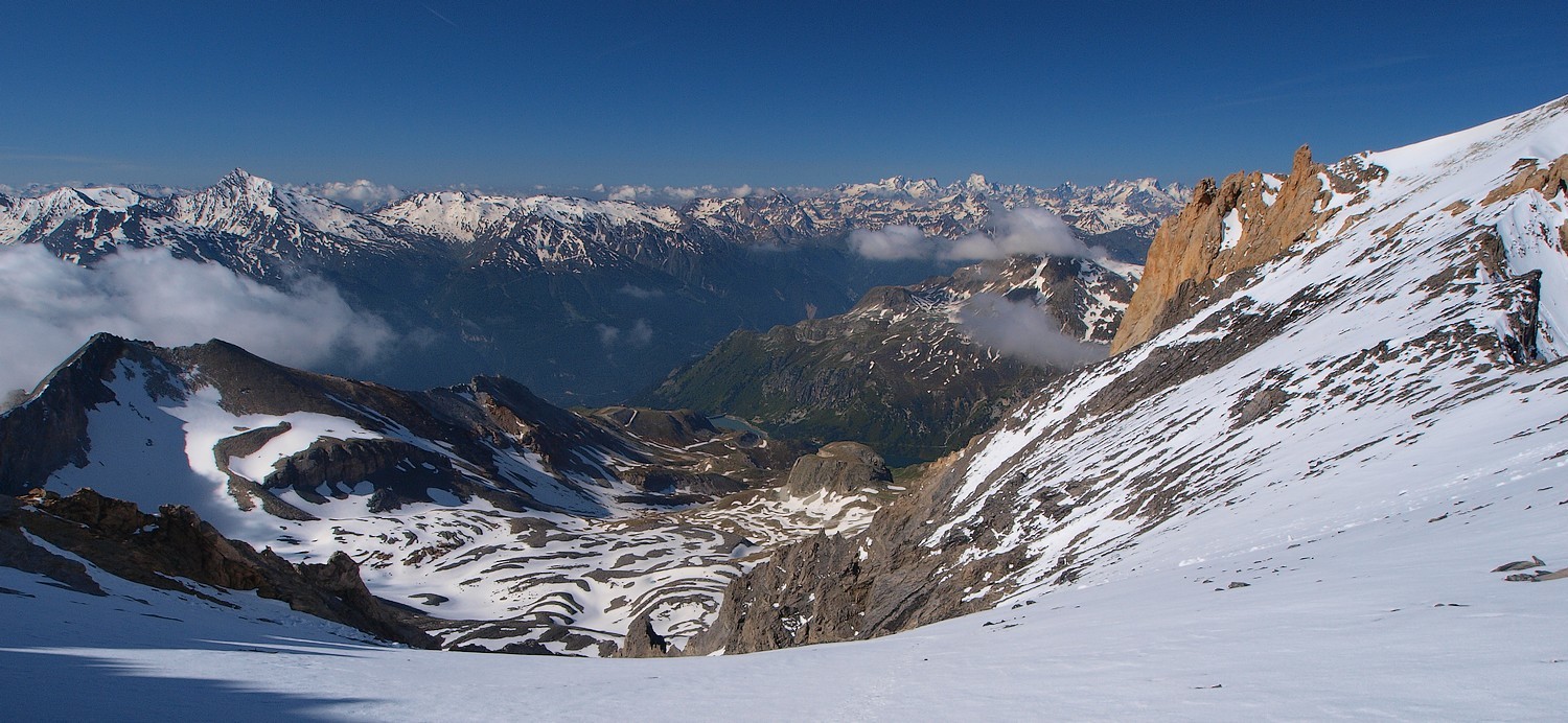 depuis le col