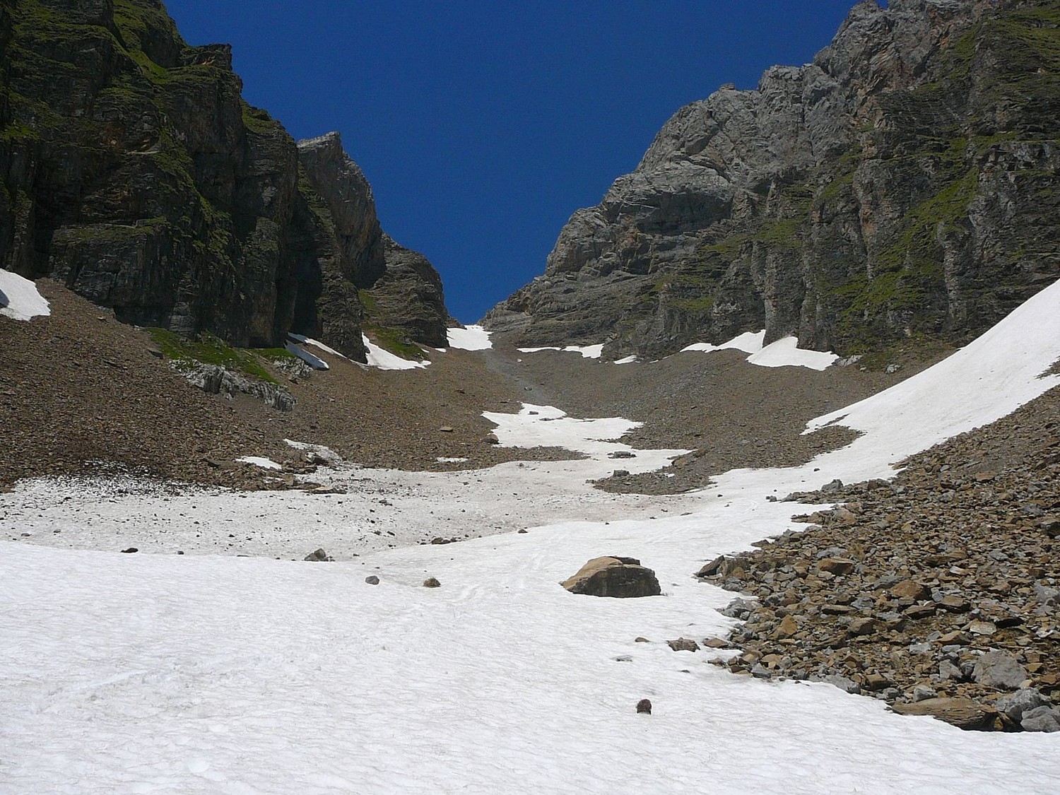 Vallon en dessous du col de la Forclaz