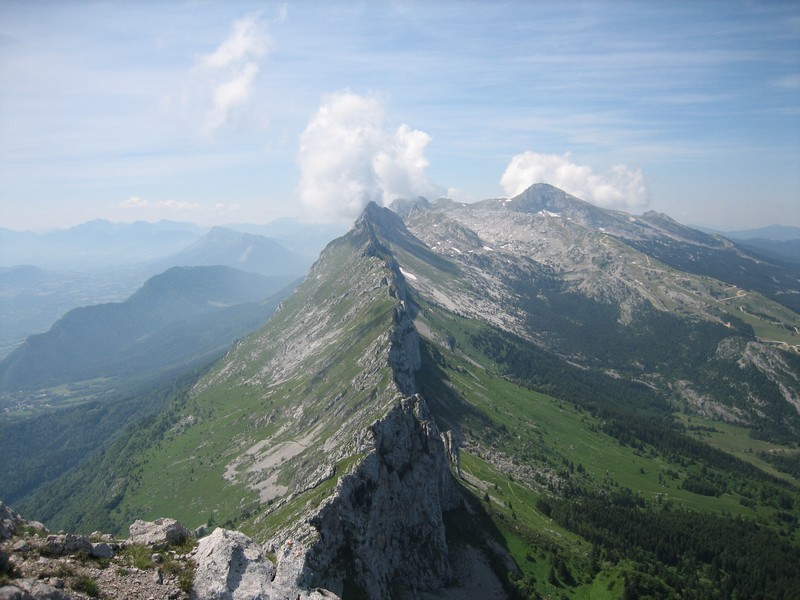 Depuis le sommet du Roc Cornafion