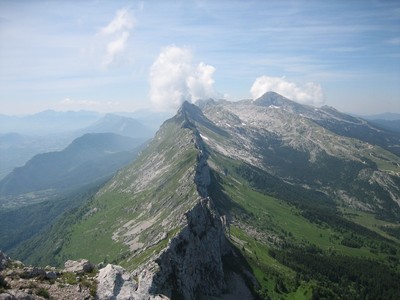 Depuis le sommet du Roc Cornafion