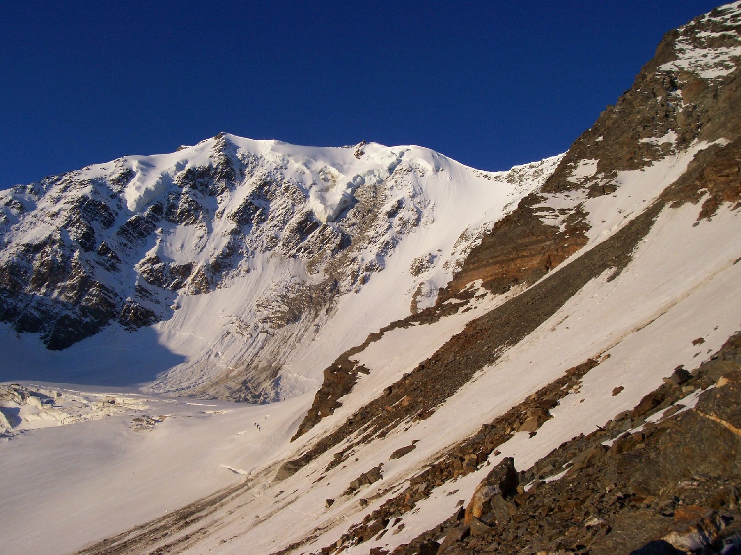 splendida vista dal bivacco