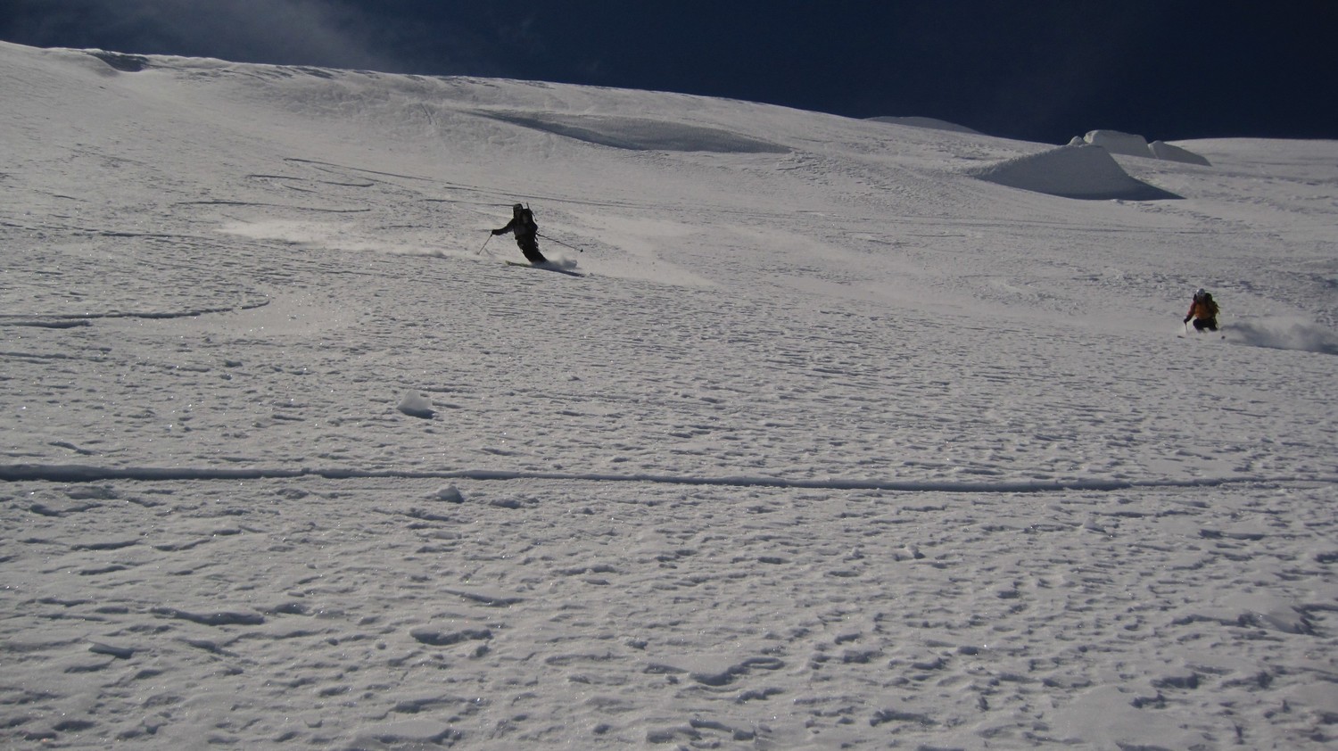 Face nord, LE passage excellent