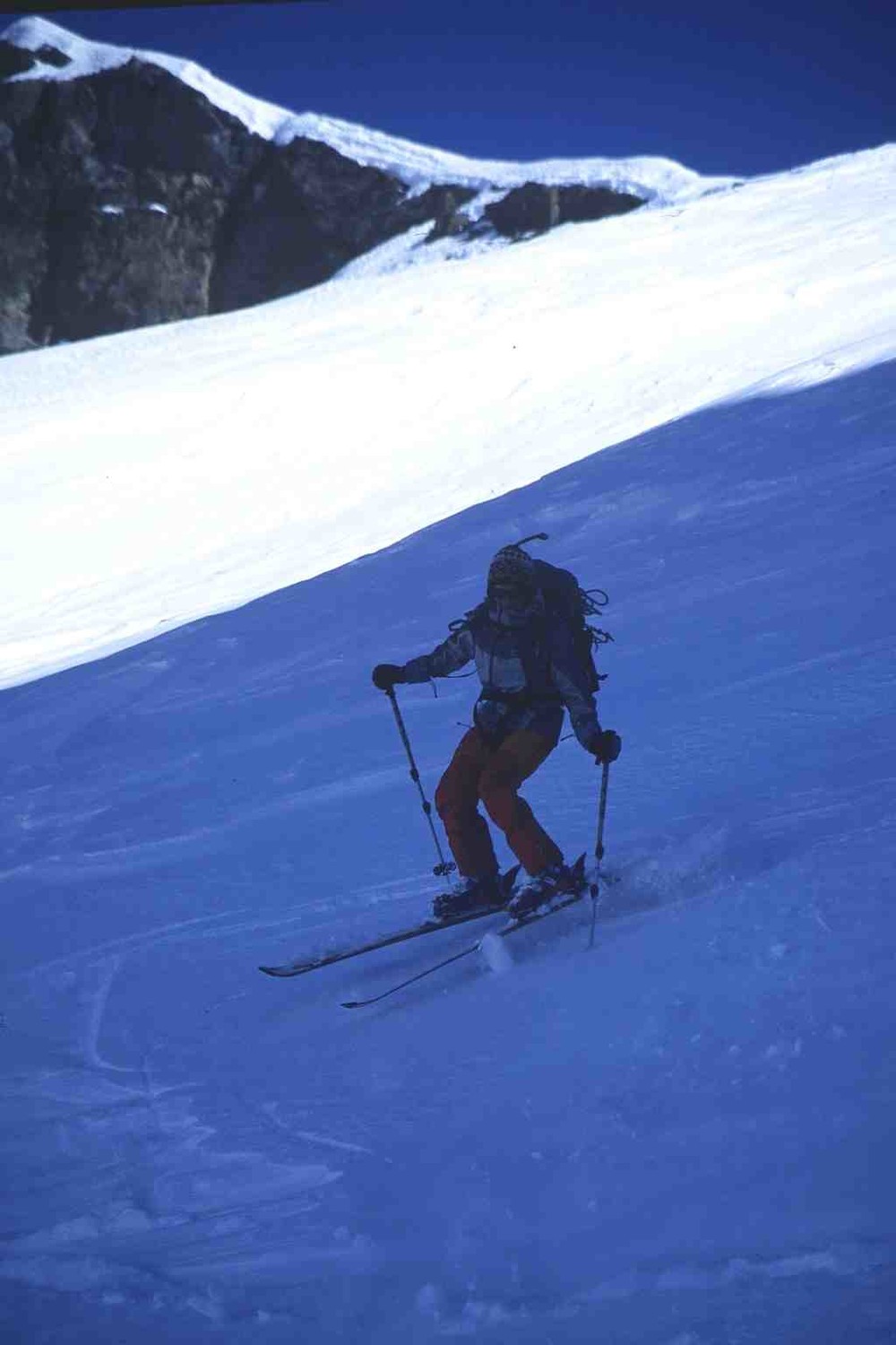 couloir à Zub, février 2004