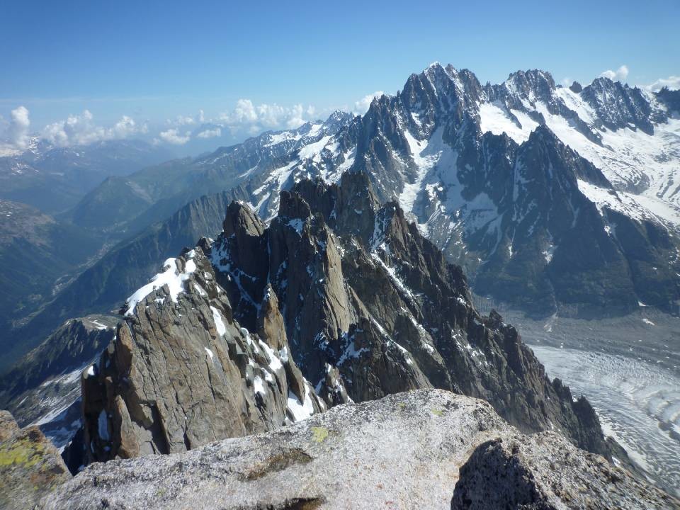 Etat des aiguille de Cham au 27/06/2010