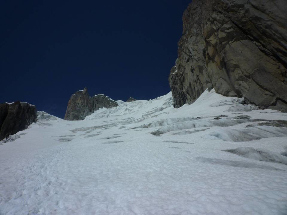 Etat du glaicer de l'envers du plan au 27/06/2010