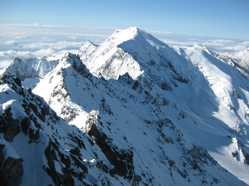 Weissmies depuis le Lagginhorn