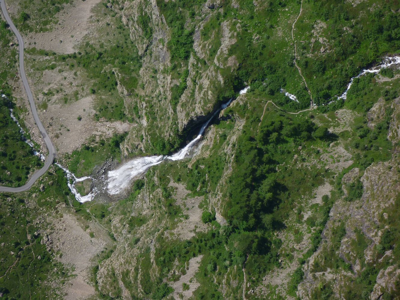 Le Voile de la Mariée sous un angle insolite.