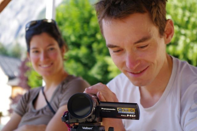 Making-of : il y aurait un tournage d'un film sur la mobilité douce que ça ne m'étonnerait pas...