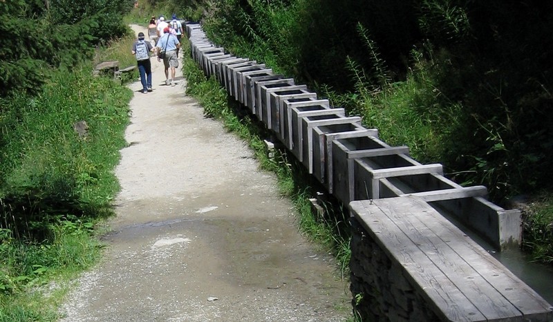 Le bisse du Trient