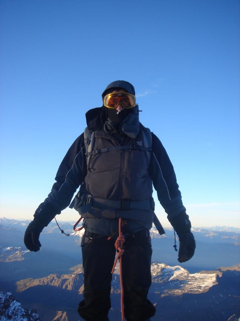 Myself, Mont Blanc, Sep 2008