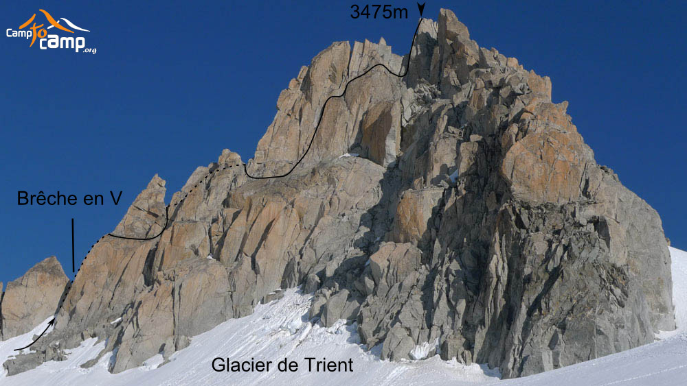 Topo : Aiguille Purtscheller, arête S classique