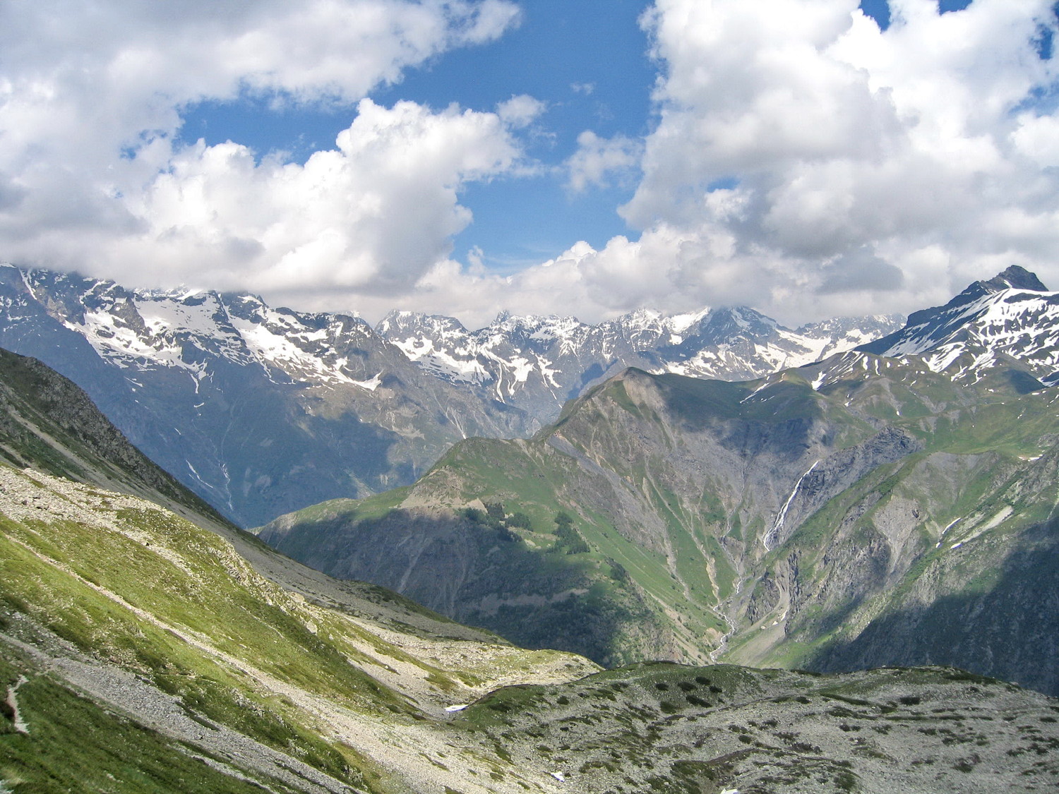 le Chapeau et le fond du Valgaudemar