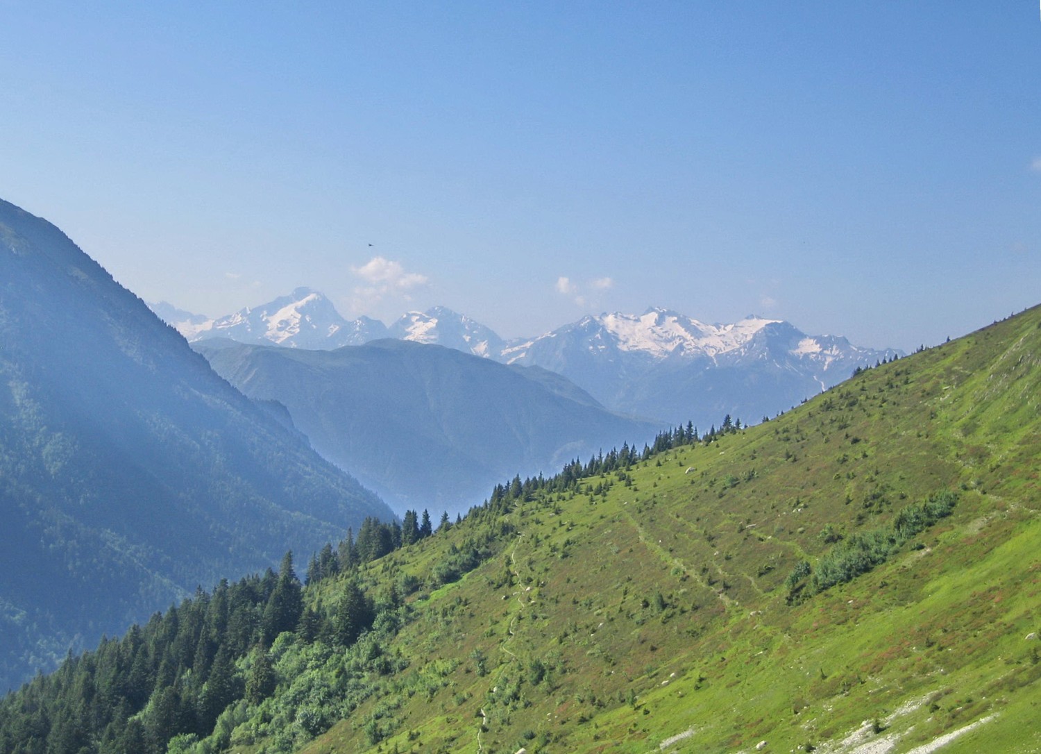 la Muzelle et le Rochail en montant