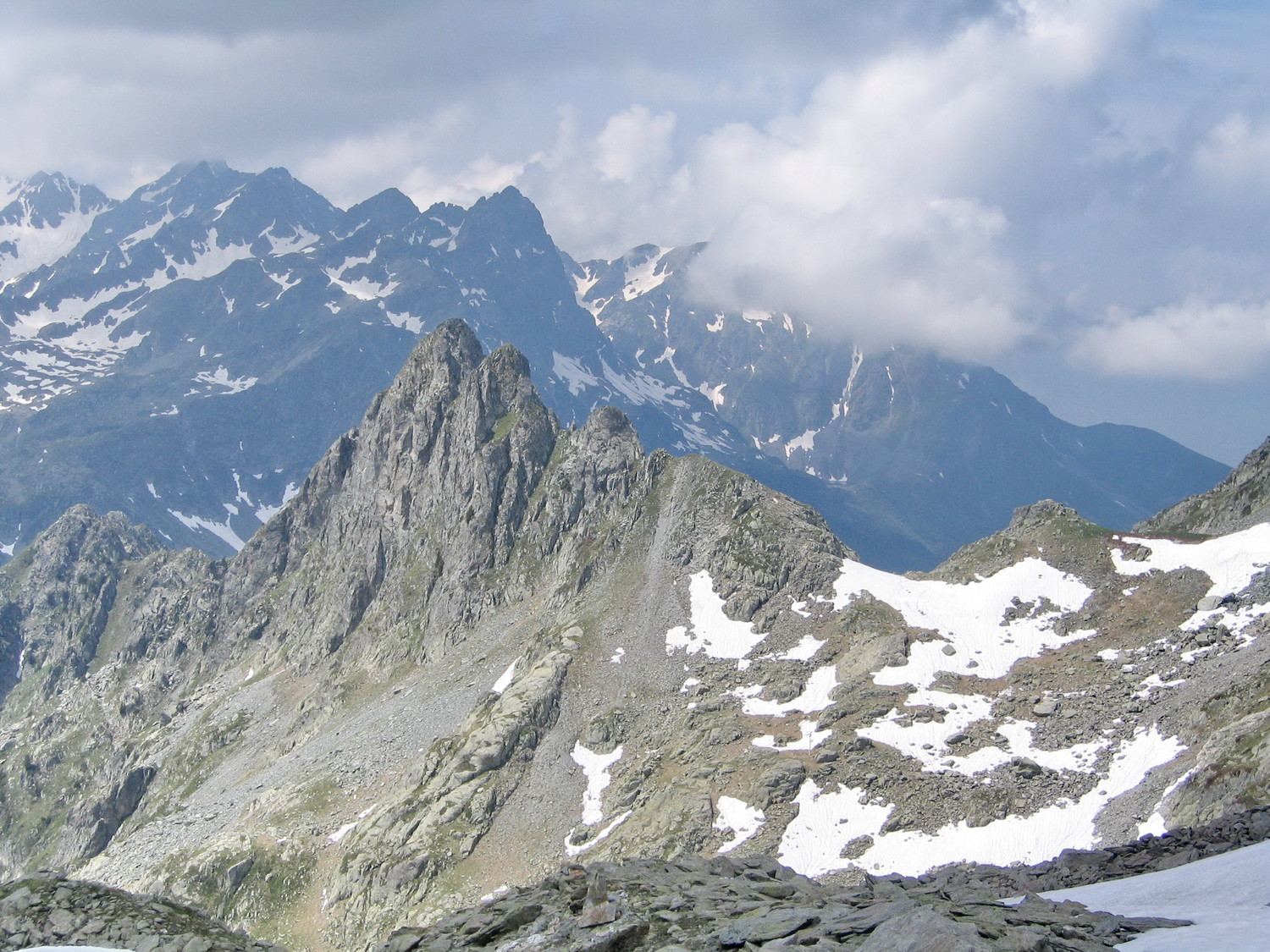 les arêtes de l'aigleton