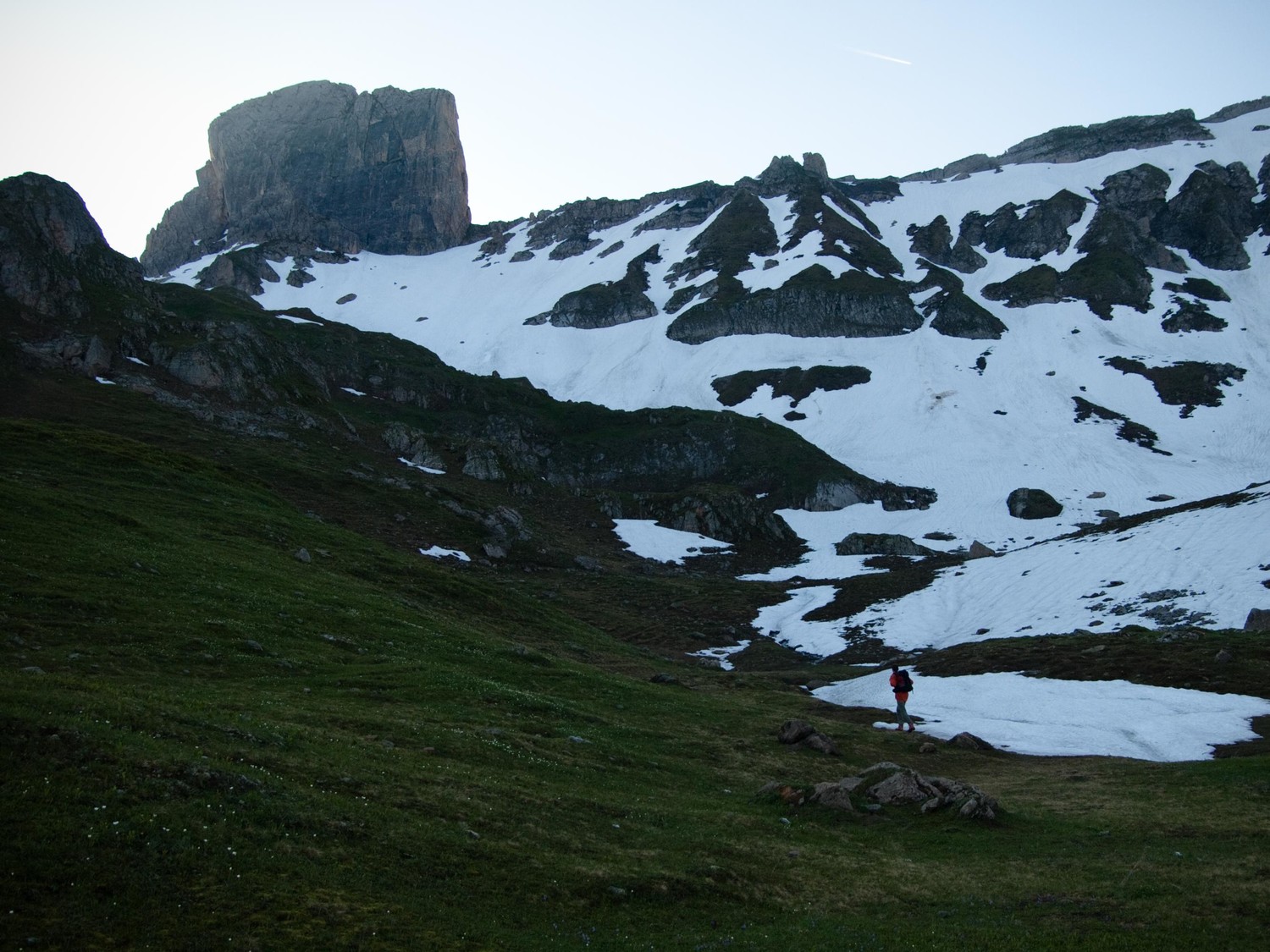 Pierra Menta depuis le lac d'Amour