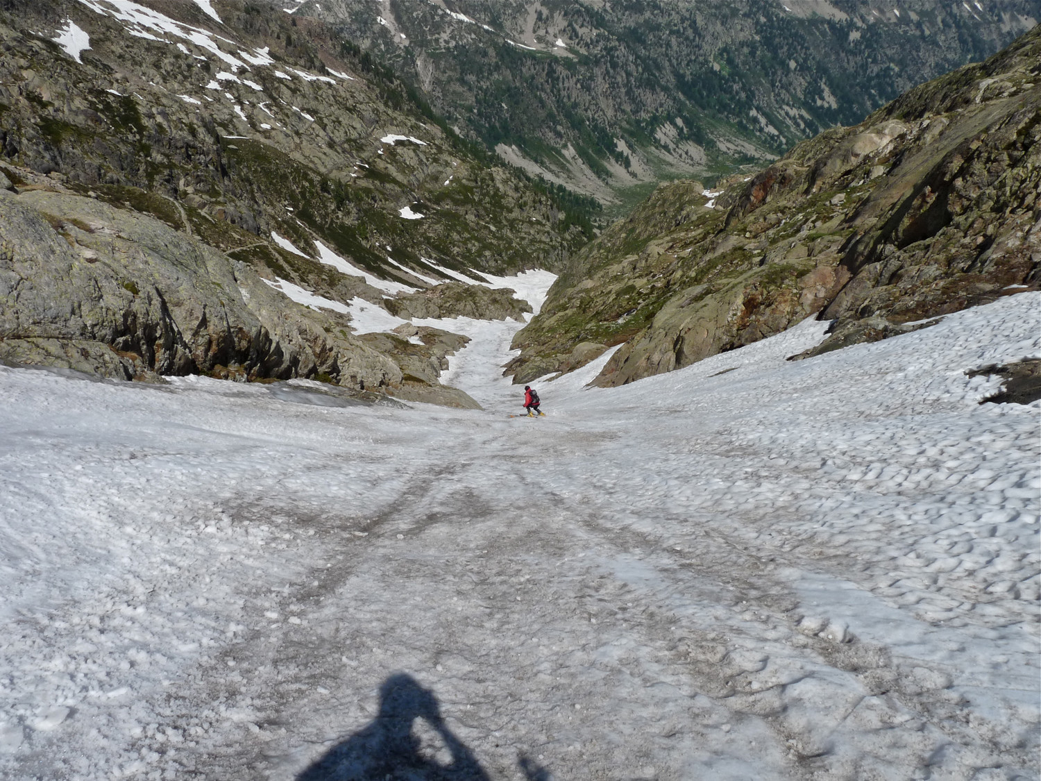 Skiroad en action, la Balma est encore bien pleine.
