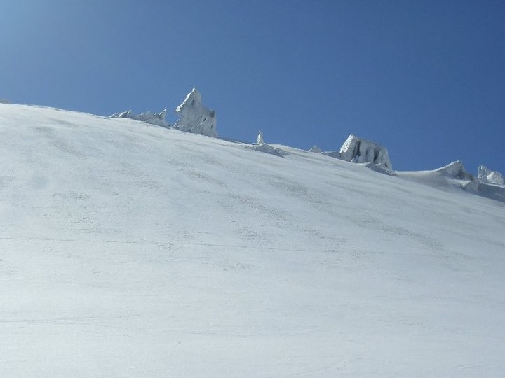 Il bellissimo ambiente glaciale