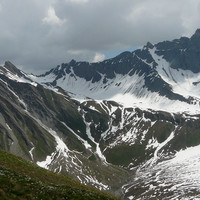 Mont Tsichette, col de Malatra, aig. de Malatra, aig. de Bonalex (de gauche à droite)