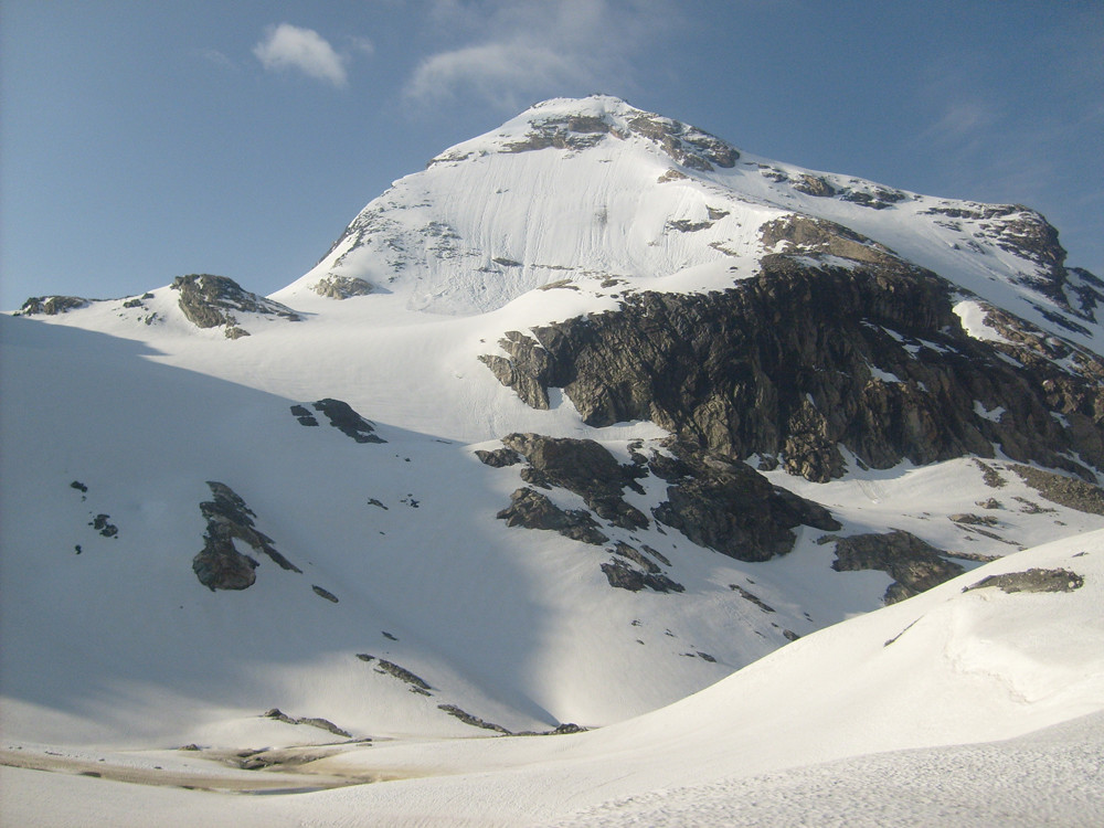 Tout l'itiniraire depuis le départ du glacier de Rhêmes-Golette