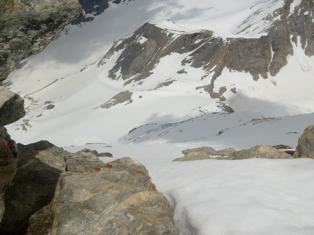 Vue plongeante depuis le sommet