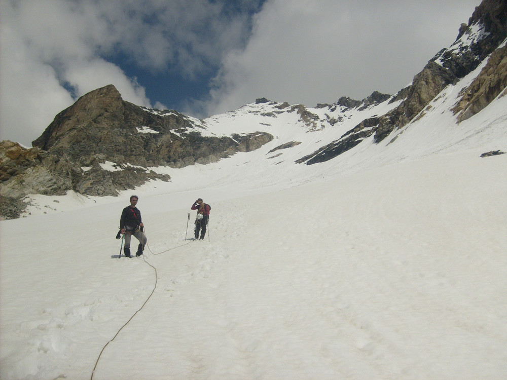 Le glacier du Santel