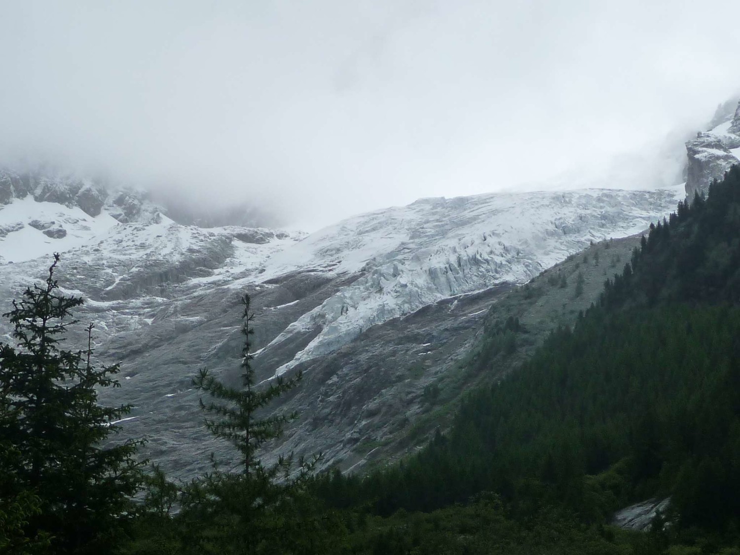 glacier de trient, 20 juin 2010