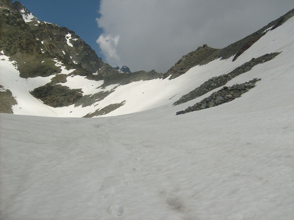 Le très austaire col de la Sassière