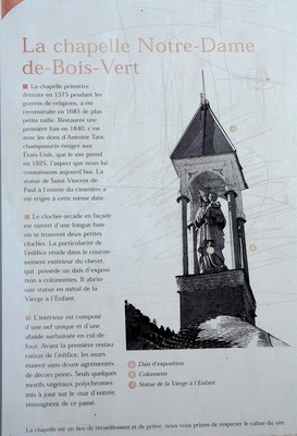 La Chapelle Notre Dame de Bois Vert La Chapelle Notre Dame de Bois Vert