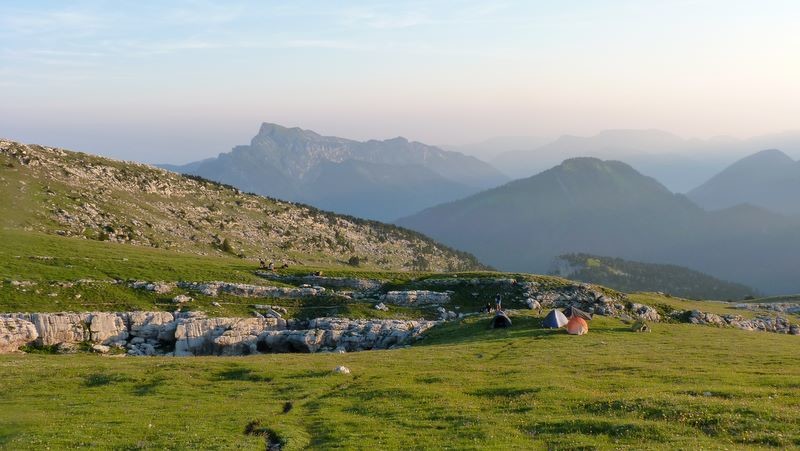 Camp de bivouac