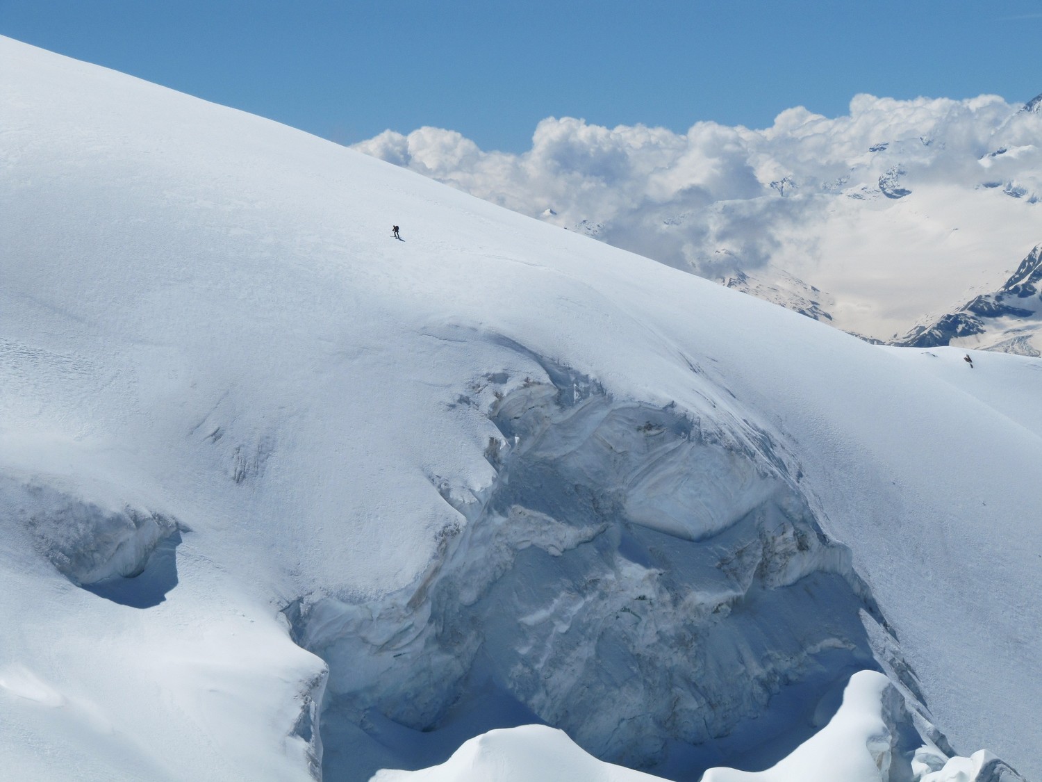 C'est beau le ski d'été, non ?