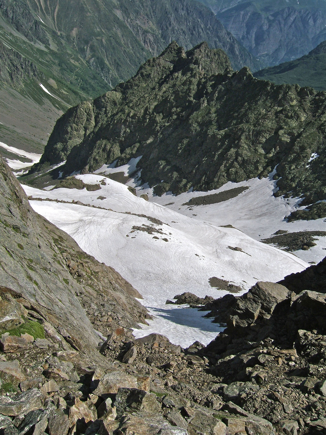 Couloir N de Dente del Vallone.