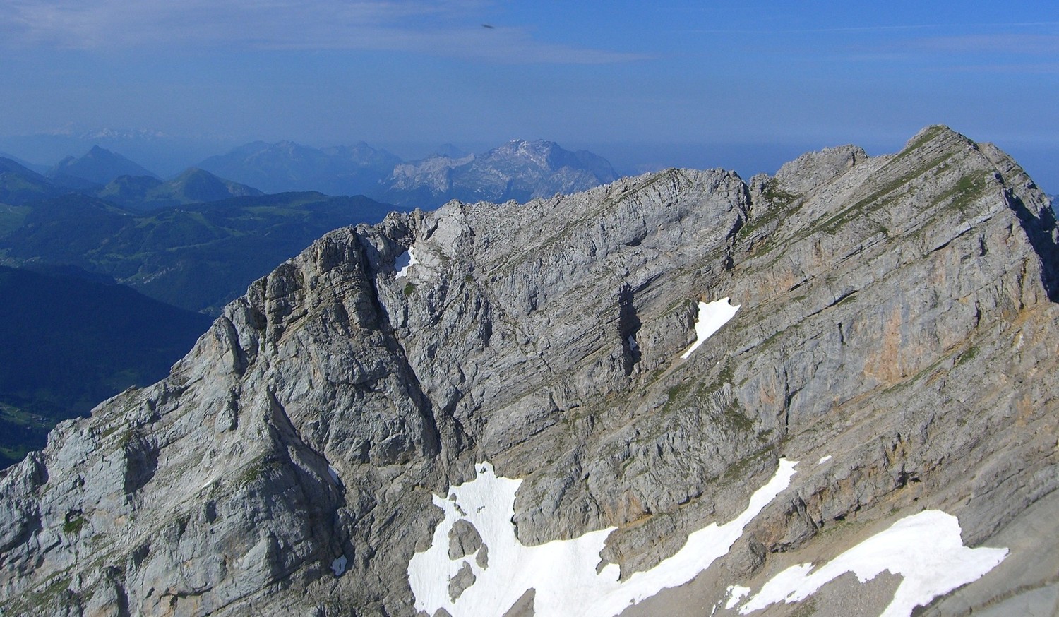Jalouvre/Bargy-arête de bouquetins