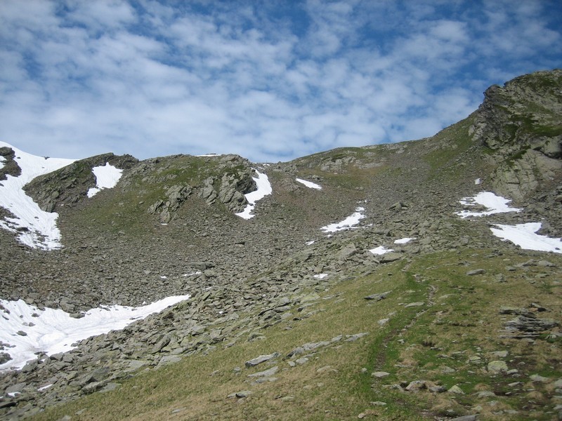 Dernier raidillon pour arriver au Pas de l'Ane