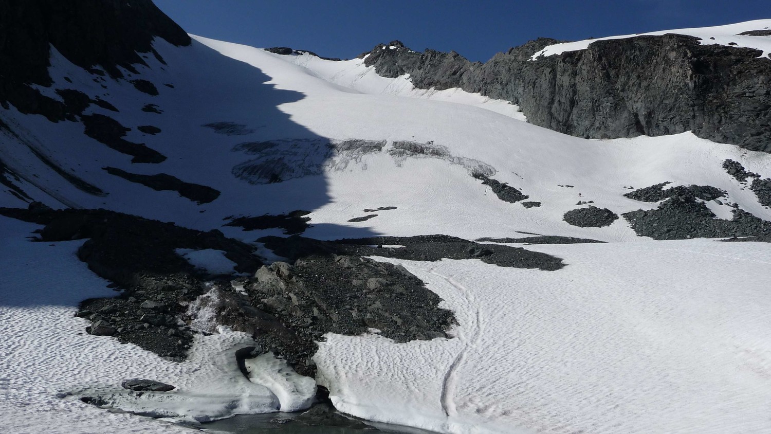 Gros Caval - Langue du glacier 2 juillet 2010
