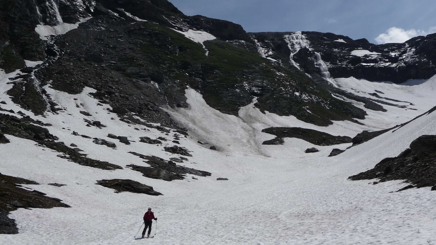 Grande Aiguille rousse - Ruisseau des Loses vers 2600m