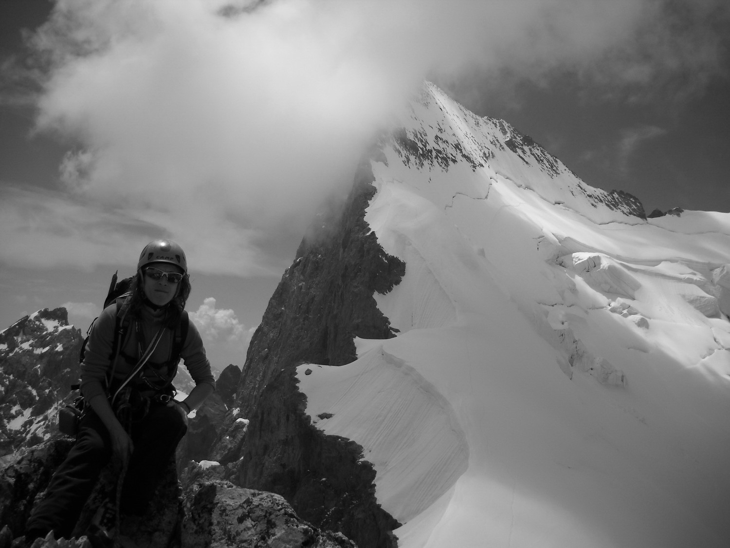 Dernier petit regard sur la Barre avant d'attaquer la descente...