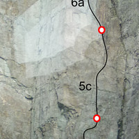 Topo : Brévent, voie Frison-Roche