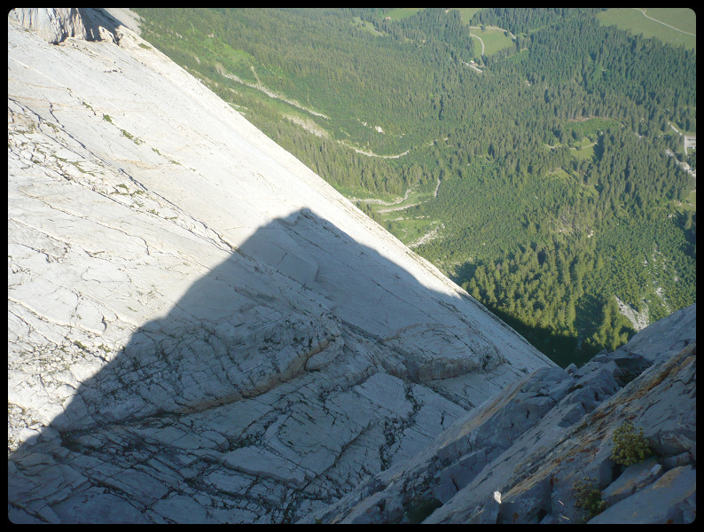 Partie sup. du Miroir vu depuis la haute Corde