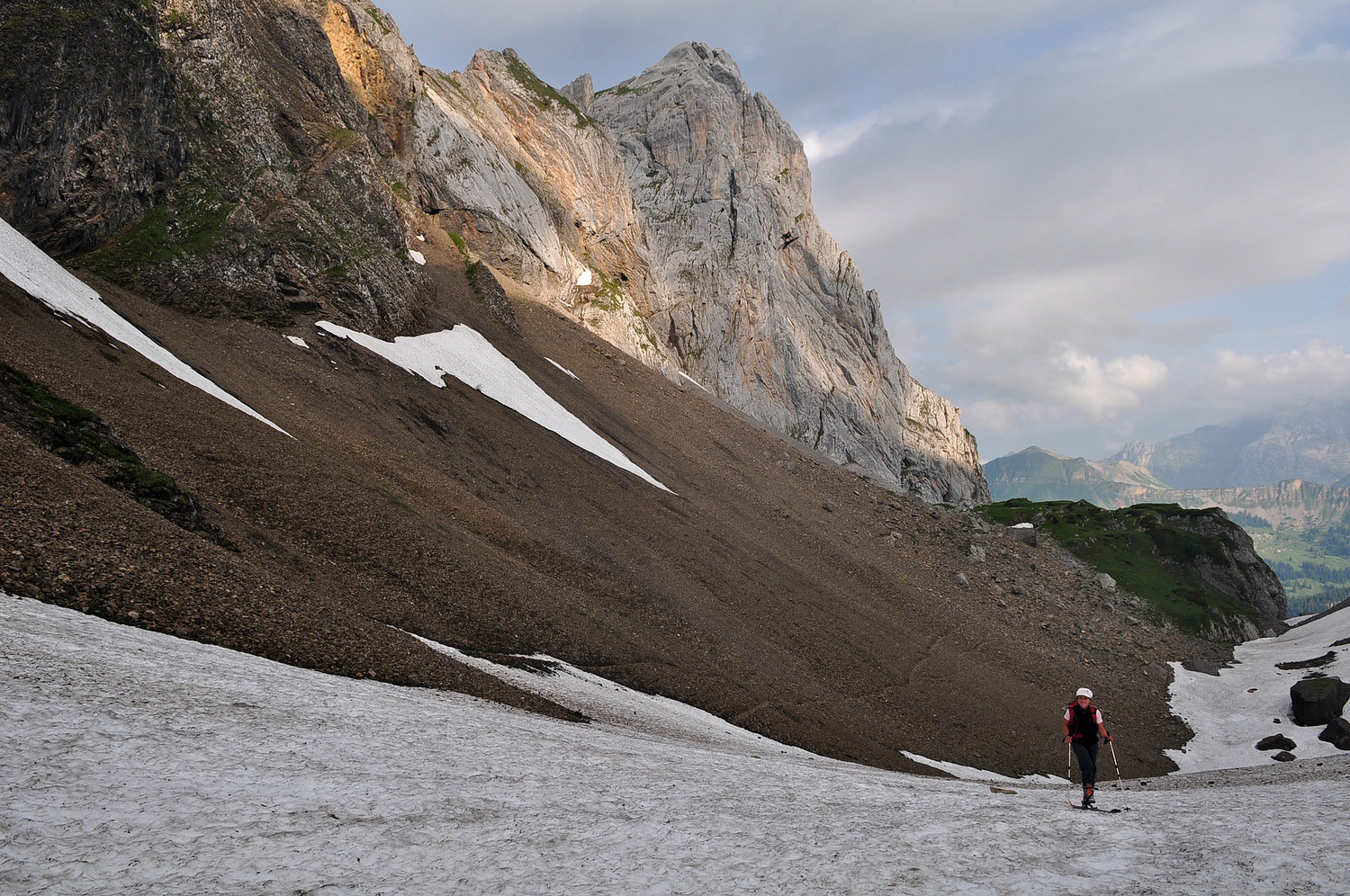 Ski en juillet et dans les Aravis ....