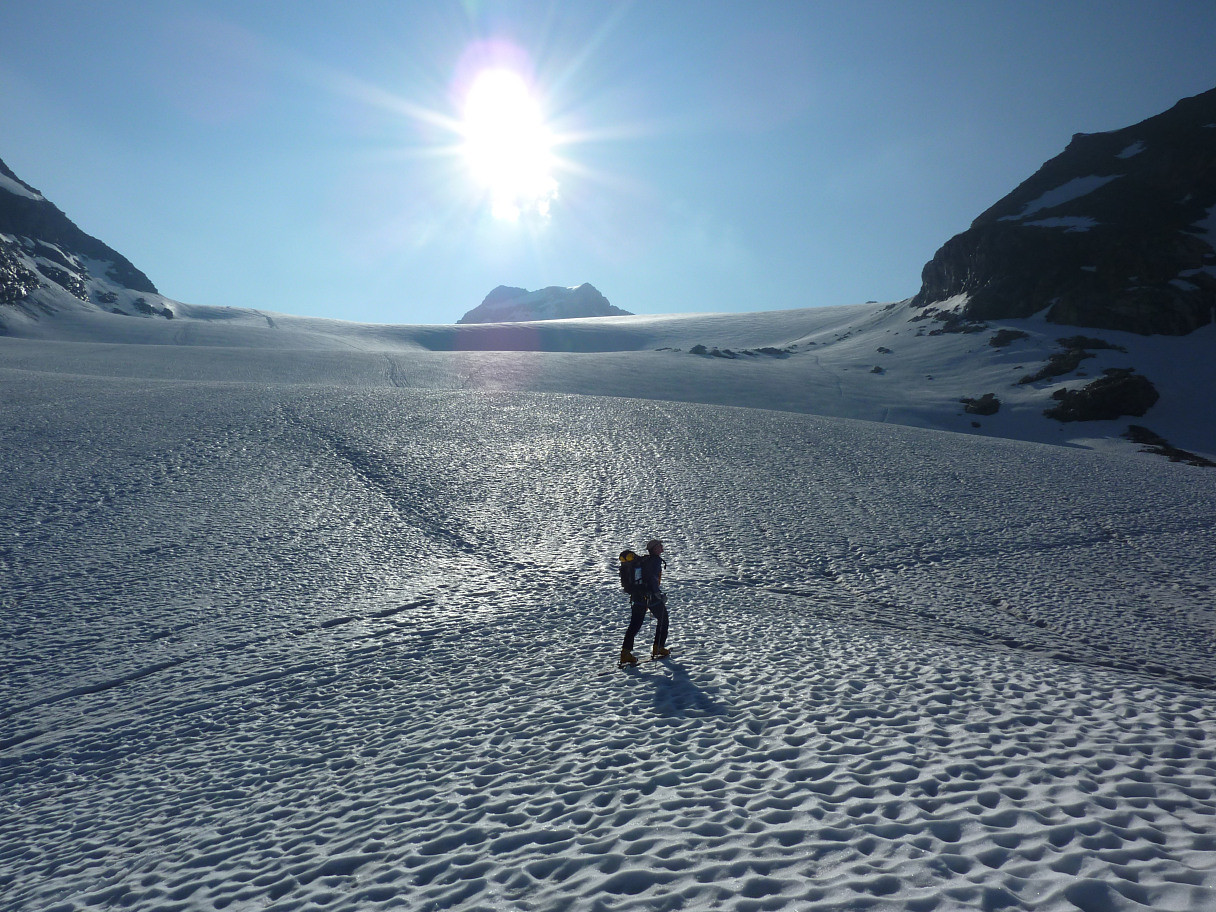 Sur le Glacier de Rhêmes - Golette