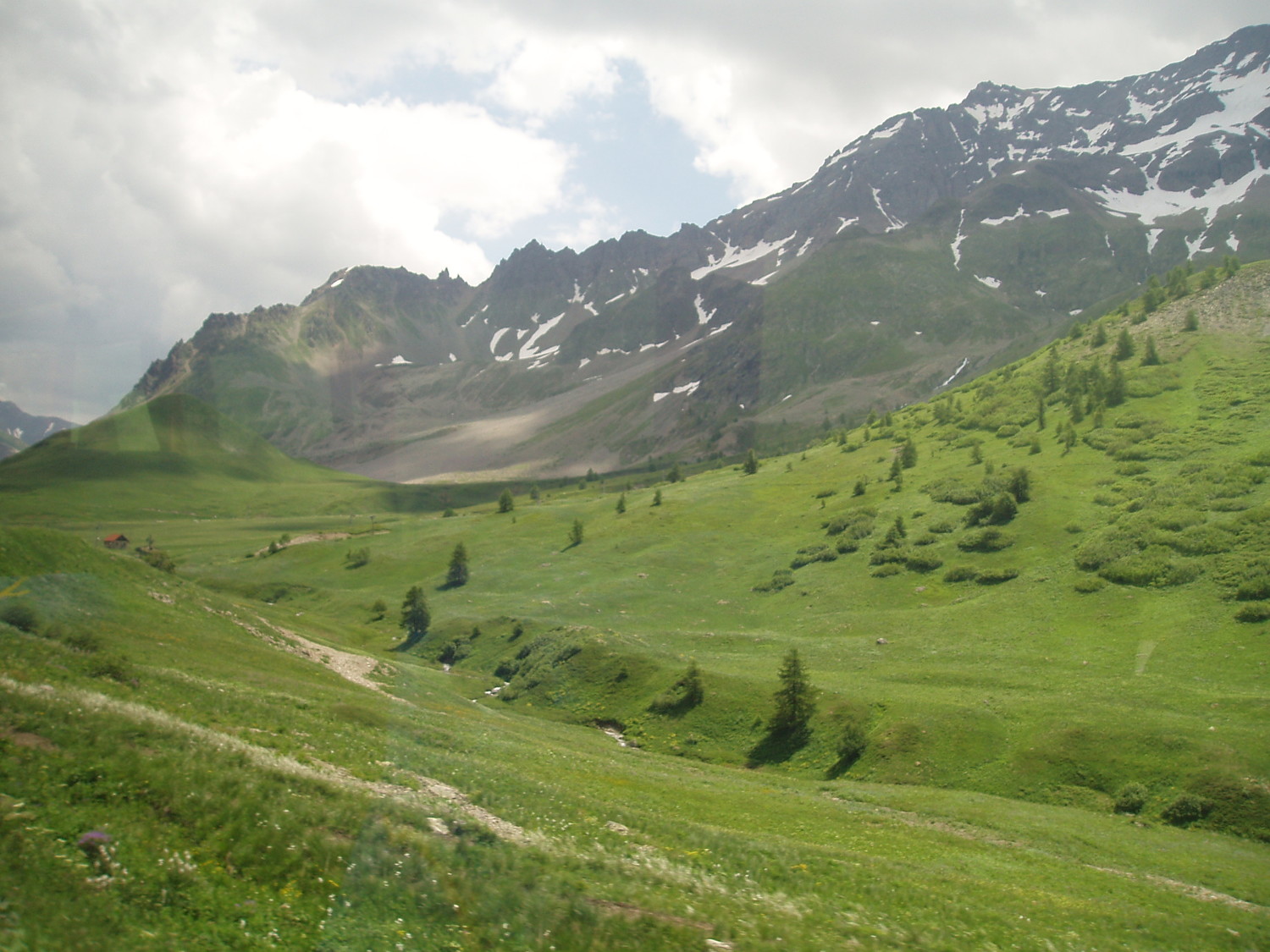 Le paysage, vu du bus