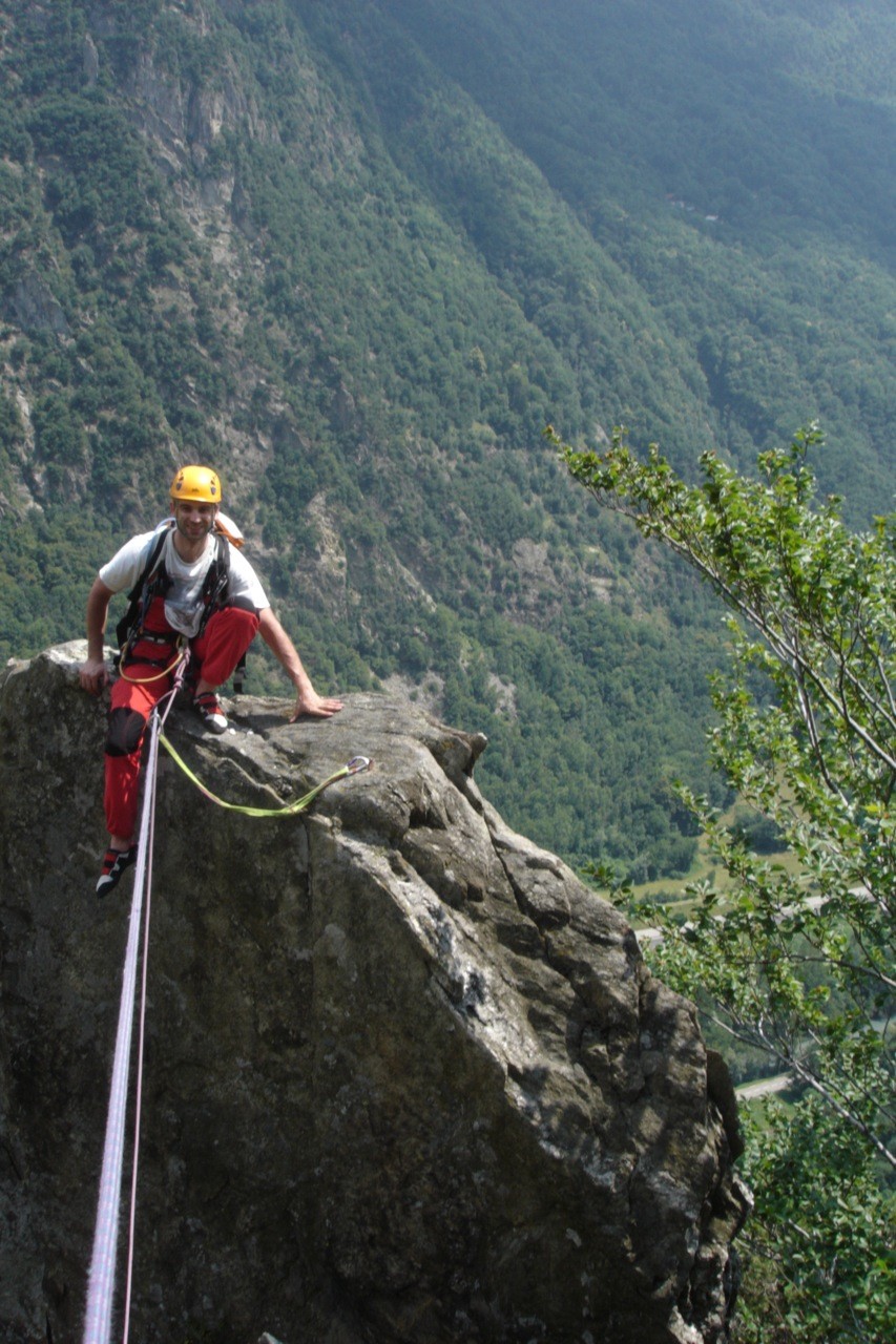 L9, descente avant le relais