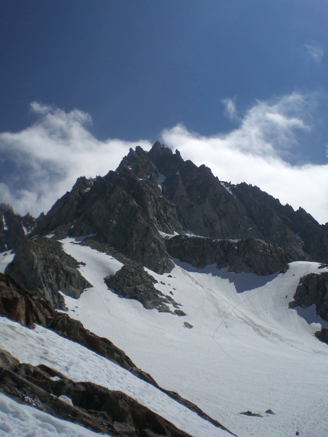 L'aiguille du tour depuis Albert 1