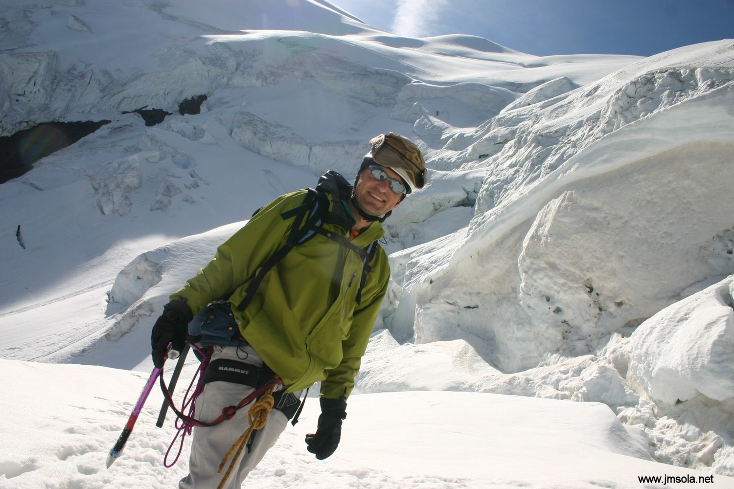 Voie normale glaciaire...